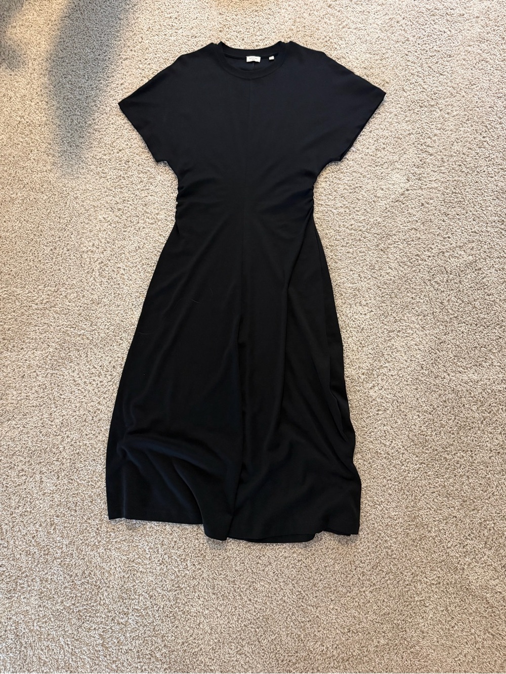 Babaton Black short sleeve midi